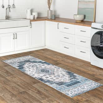 2' 6" x 8' Maria Oasis Medallion Washable Rug secondary image