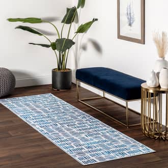 Margaret Washable Crosshatch Rug secondary image