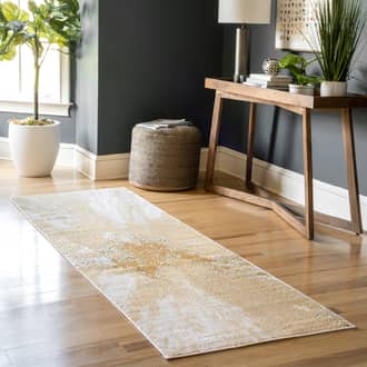 2' 8" x 8' Splatter Abstract Rug secondary image