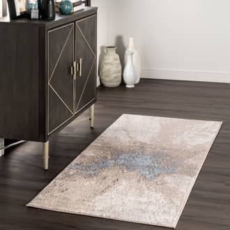 2' 8" x 8' Splatter Abstract Rug secondary image