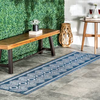 2' x 8' Iris Totem Indoor/Outdoor Flatweave Rug secondary image