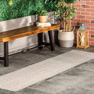 Tribal Striped Indoor/Outdoor Rug secondary image