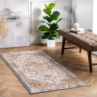 2' 6" x 8' Fading Herati Medallion Rug secondary image