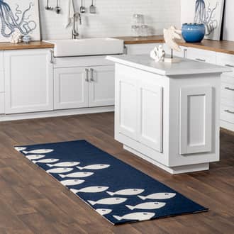 2' 6" x 8' Fish Indoor/Outdoor Rug secondary image