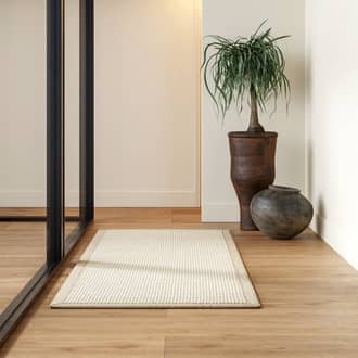 2' 6" x 8' Proper Sisal and Cotton Rug secondary image