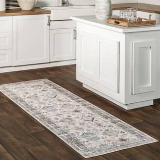 2' 6" x 8' Elandra Washable Stain Resistant Rug secondary image