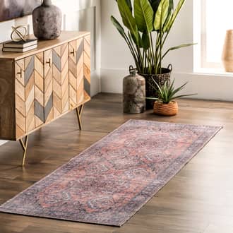 2' 8" x 8' Bri Faded Washable Rug secondary image