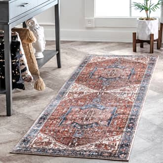 2' 6" x 6' Fringed Medallion Rug secondary image