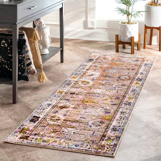 2' 6" x 6' Distressed Foliage Rug secondary image