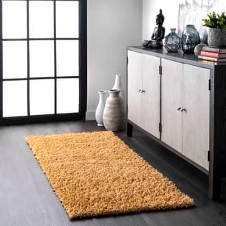 2' 8" x 8' Solid Shag Rug secondary image