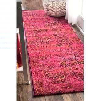 2' 6" x 8' Color Washed Floral Rug secondary image