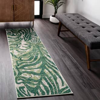2' x 6' Abstract Floral Rug secondary image