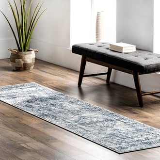 2' x 8' Barbed Iris Medallion Rug secondary image