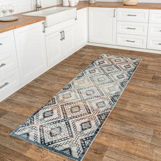 2' 8" x 8' Raquel Geometric Washable Rug secondary image