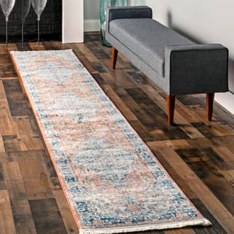 2' x 8' Shaded Snowflakes Rug secondary image