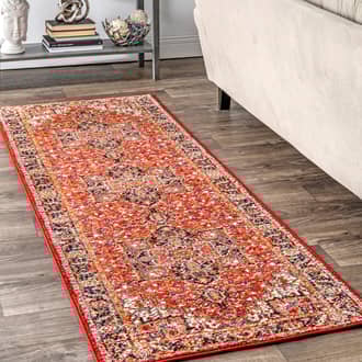 2' 8" x 8' Blossom Emblem Indoor/Outdoor Rug secondary image