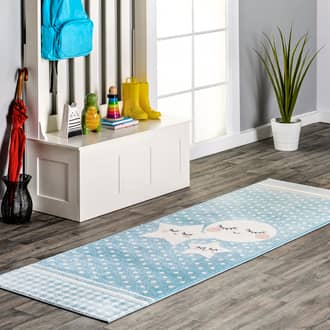 2' 8" x 8' Night Sky Nursery Rug secondary image