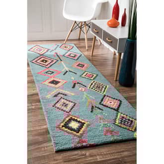 2' 6" x 8' Moroccan Diamond Rug secondary image