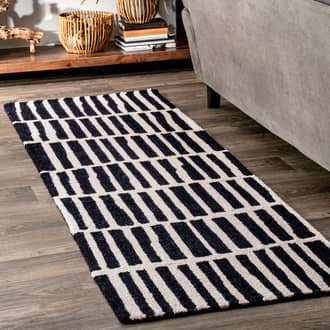 Irregular Parallel Bars Rug secondary image