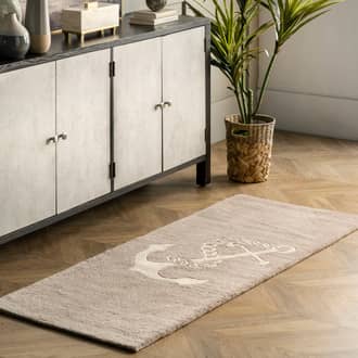 2' x 6' Nautical Anchor Rug secondary image