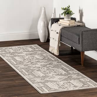 Yara Textured Symbolic Rug secondary image