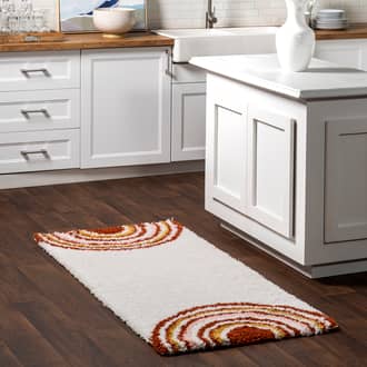 2' 6" x 6' Michelle Shag Sunsets Rug secondary image