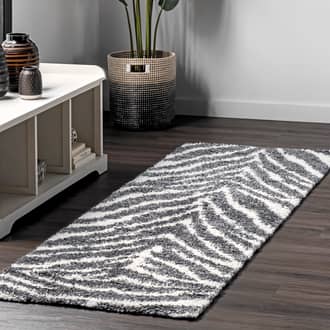Zebra Striped Rug secondary image