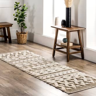 2' 8" x 8' Gracy Textured Geometric Rug secondary image
