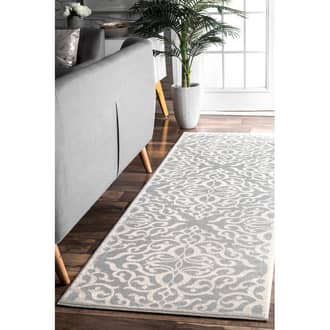 2' 8" x 8' Wrought Iron Trellis Rug secondary image