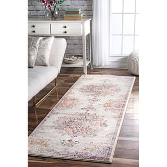 2' 8" x 8' Sunny Wildflower Medallion Rug secondary image