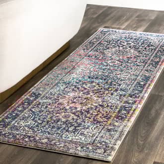 2' 8" x 8' Faded Star Petal Emblem Rug secondary image