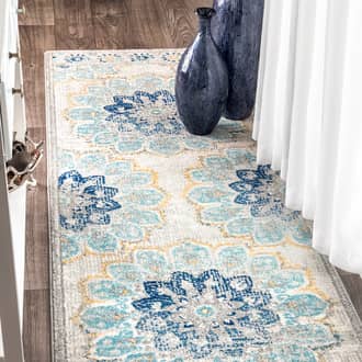 2' 8" x 8' Withered Bloom In Bouquet Rug secondary image