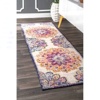2' 8" x 8' Withered Bloom In Bouquet Rug secondary image