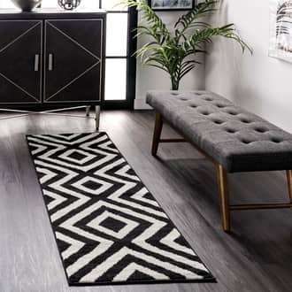2' x 6' Chevron Stripes Rug secondary image
