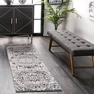 Ombre Rosettes Rug secondary image