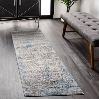 Ombre Rosettes Rug secondary image