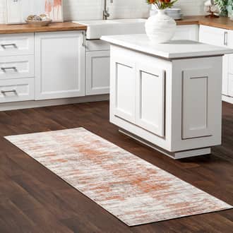 2' 8" x 8' Cacey Crosshatch Fringe Rug secondary image