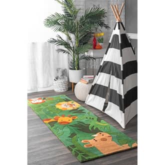 2' 6" x 8' Safari Friends Rug secondary image