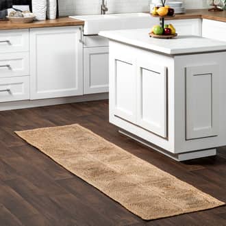 Juniper Jute Tiled Rug secondary image