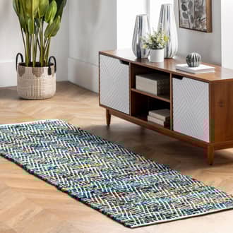 2' 6" x 6' Maxine Chromatic Chevron Rug secondary image