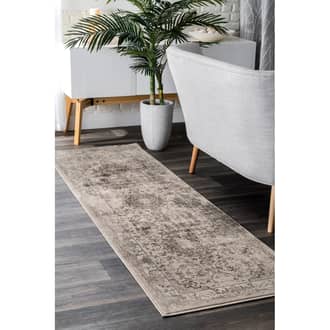 Faded Crowned Rosette Rug secondary image