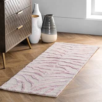 2' x 6' Kylie Wool-Blend Zebra Rug secondary image