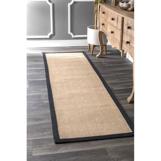 2' 6" x 12' Sisal Border Rug secondary image