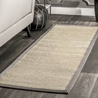 2' 6" x 6' Checker Weave Sisal Rug secondary image