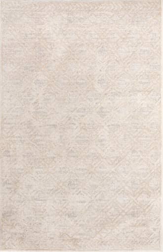 Beige Evalina Moroccan Trellis Rug swatch