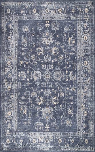 Bordered Floral Rug primary image