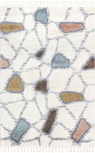 Lexi Colorful Cobblestones Kids Rug primary image