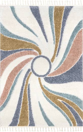 Carmella Kaleidoscope Striped Kids Rug primary image