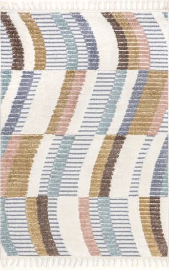 Carly Hazy Tiled Kids Rug primary image