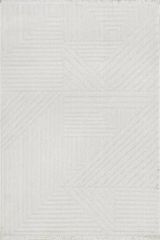 4' x 6' Sisile Zen Garden Tasseled Rug primary image